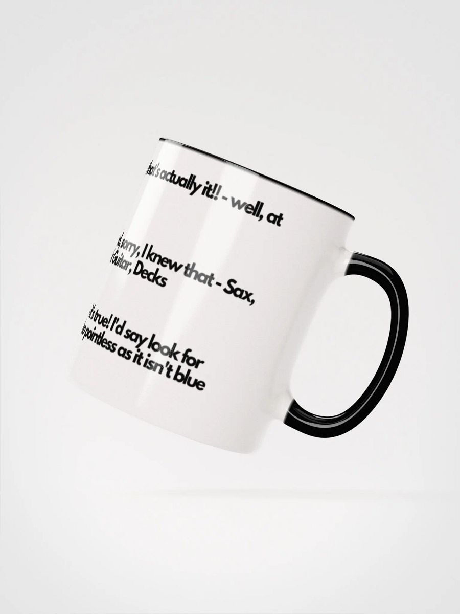 2006 Website Fav Quotes Mug Black / Blue product image (4)