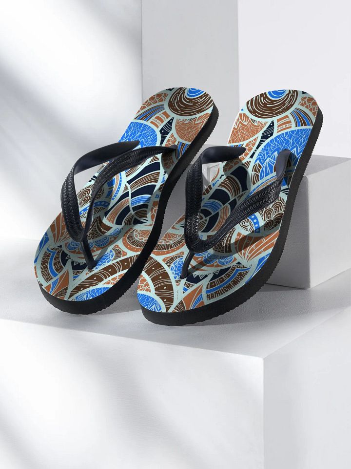 Floral Swirl Flip Flops product image (2)