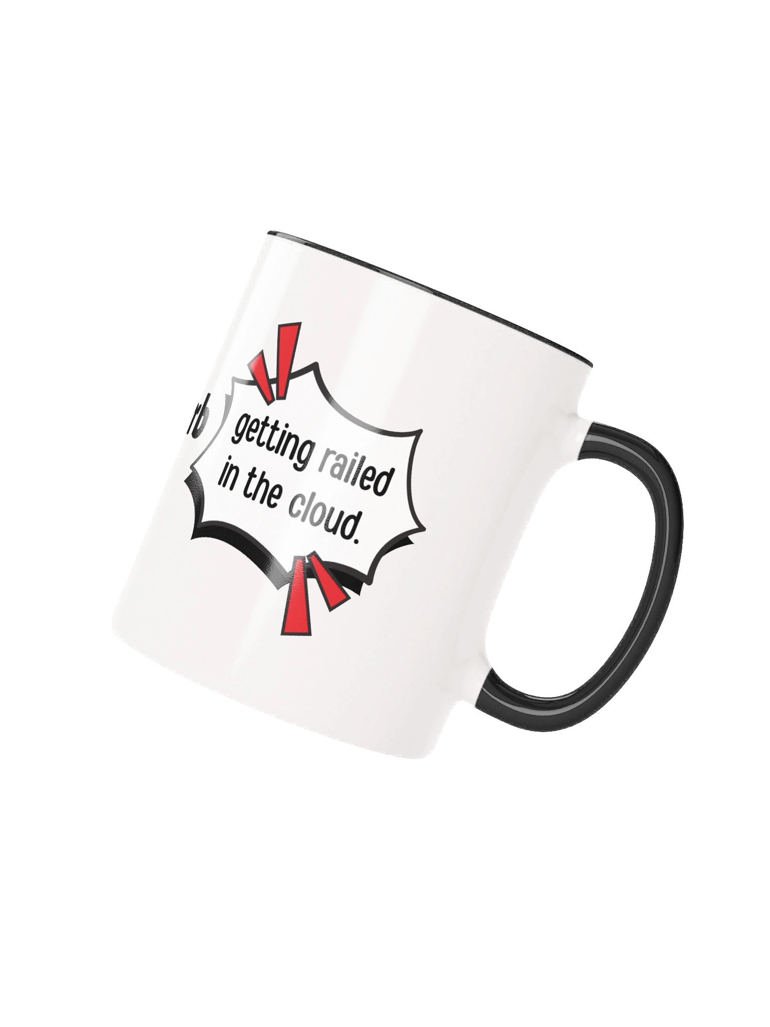 Cloud Railed Comic Mug product image (2)