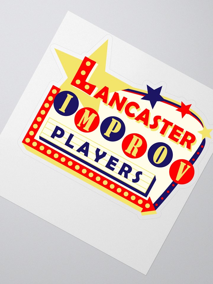 Marquee Logo Sticker product image (2)
