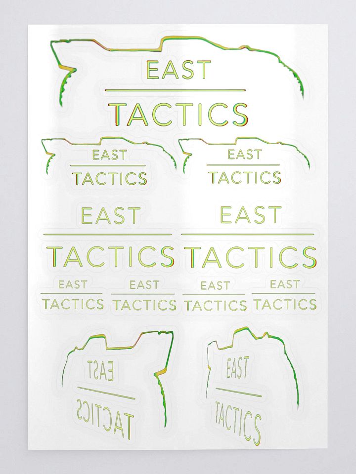 East Tactics Sticker Pack product image (1)