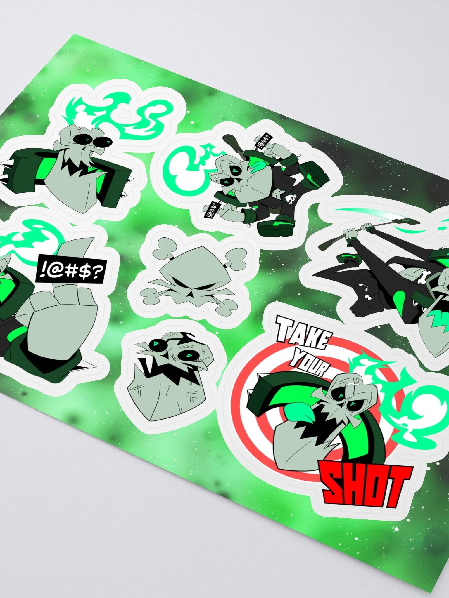 Jaw Bone - Sticker sheet product image (2)