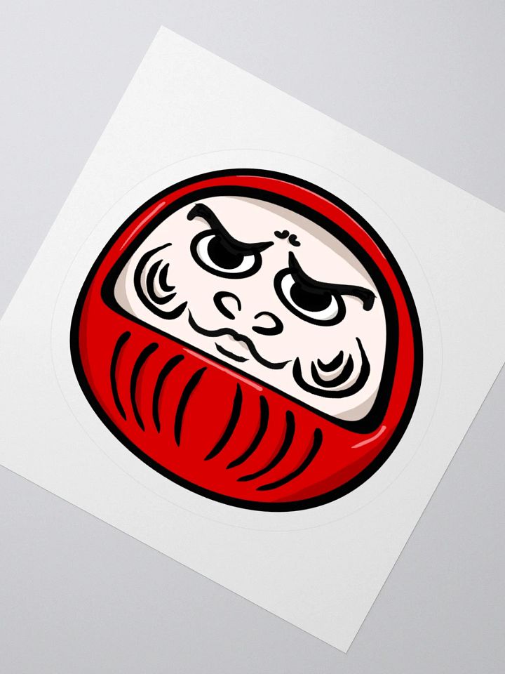 Daruma Doll Perseverance Stickers product image (6)