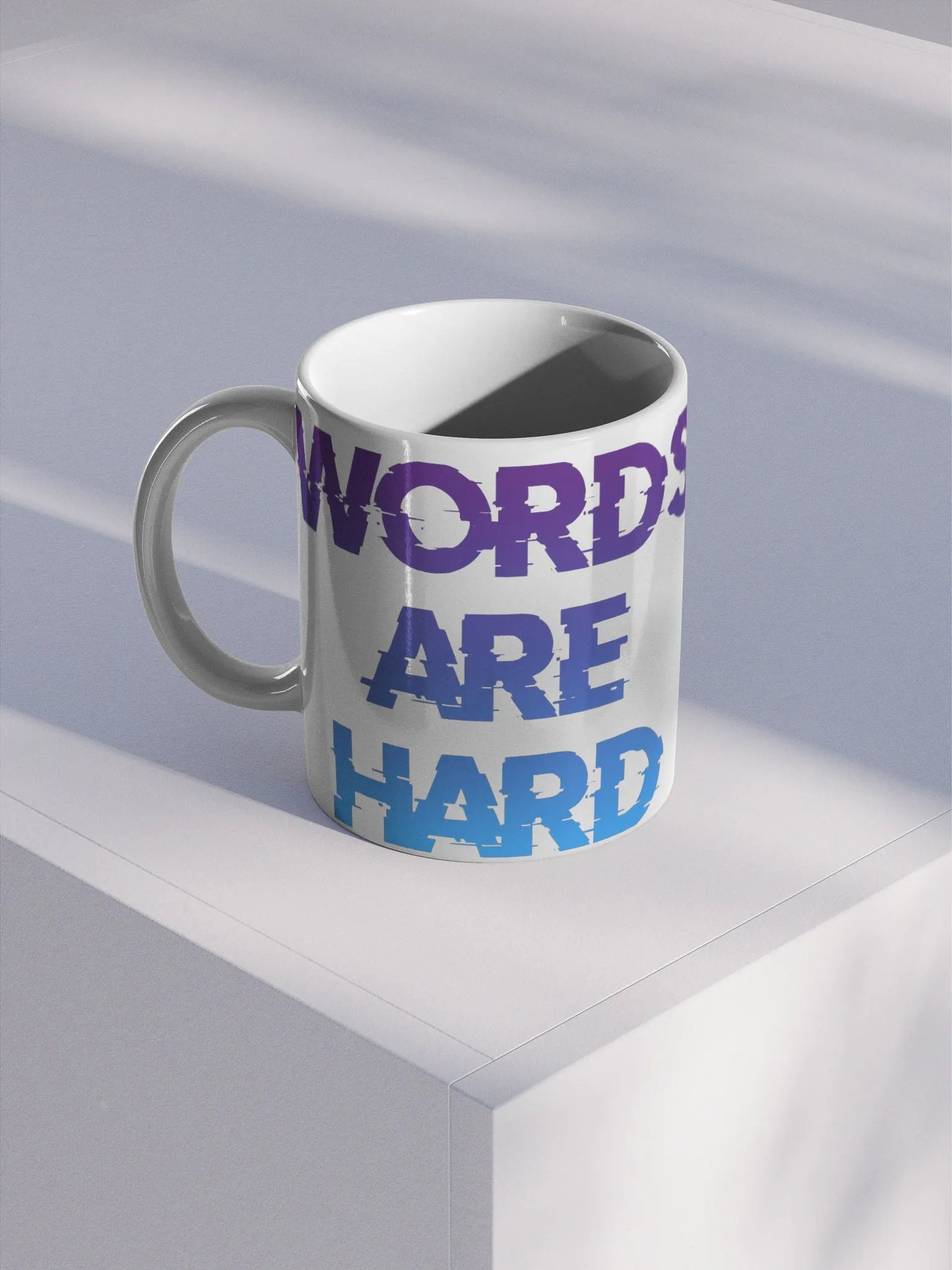 Words Are Hard Mug product image (1)