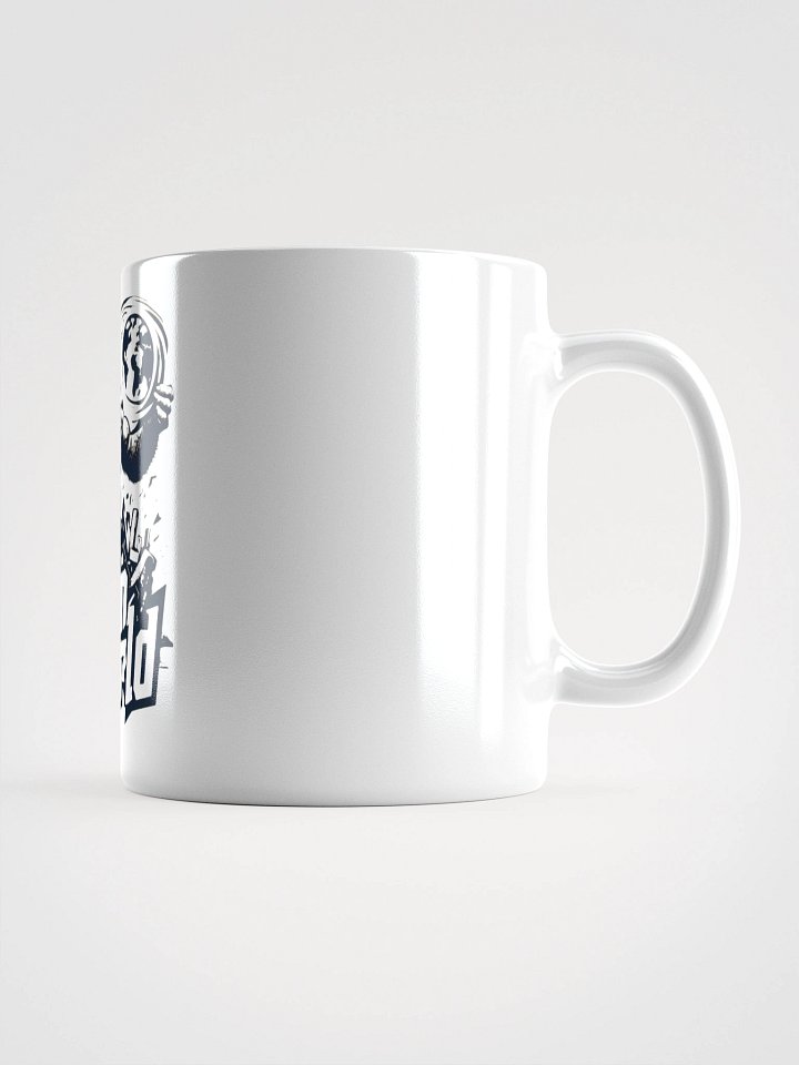 Dynamic Monster Spins the Globe Glossy Mug product image (2)