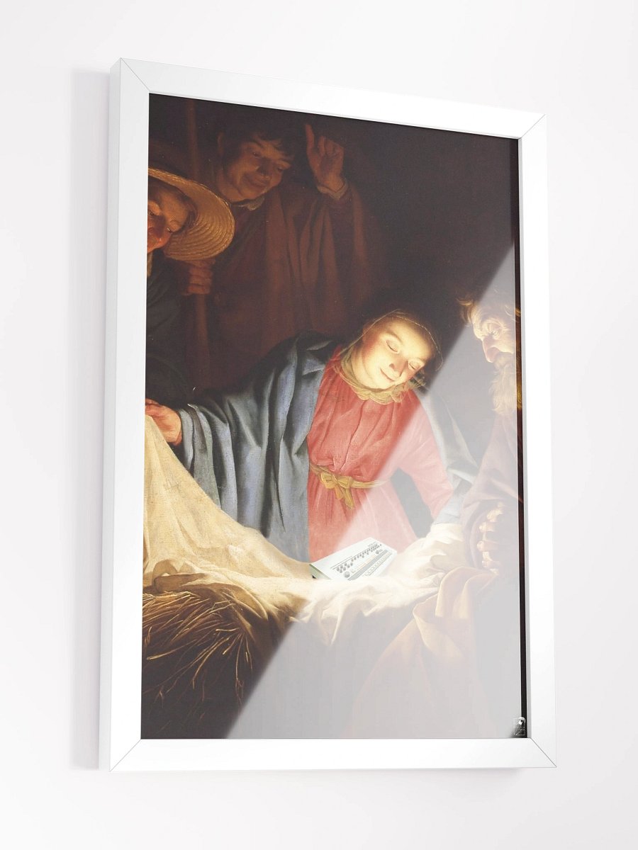Adoration of the baby 909 by Frank Fonik , Techno EDM Framed High Quality Matte Poster product image (5)