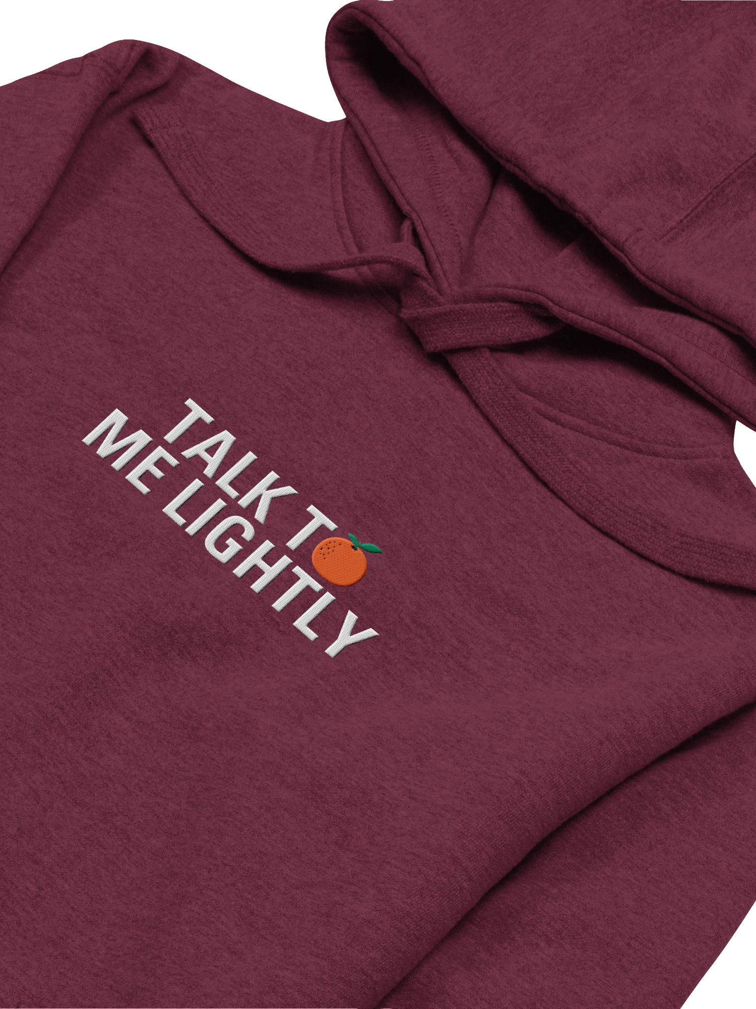 Talk To Me Lightly Embroidered Hoodie product image (16)