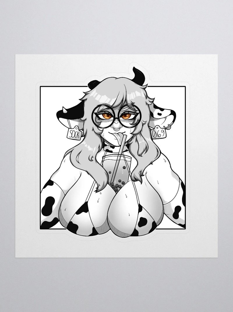 Cow-ubus Sticker