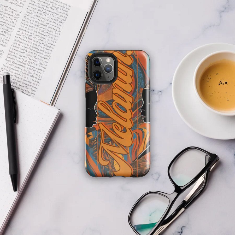 Orange Melaninated Women Phone Case product image (31)