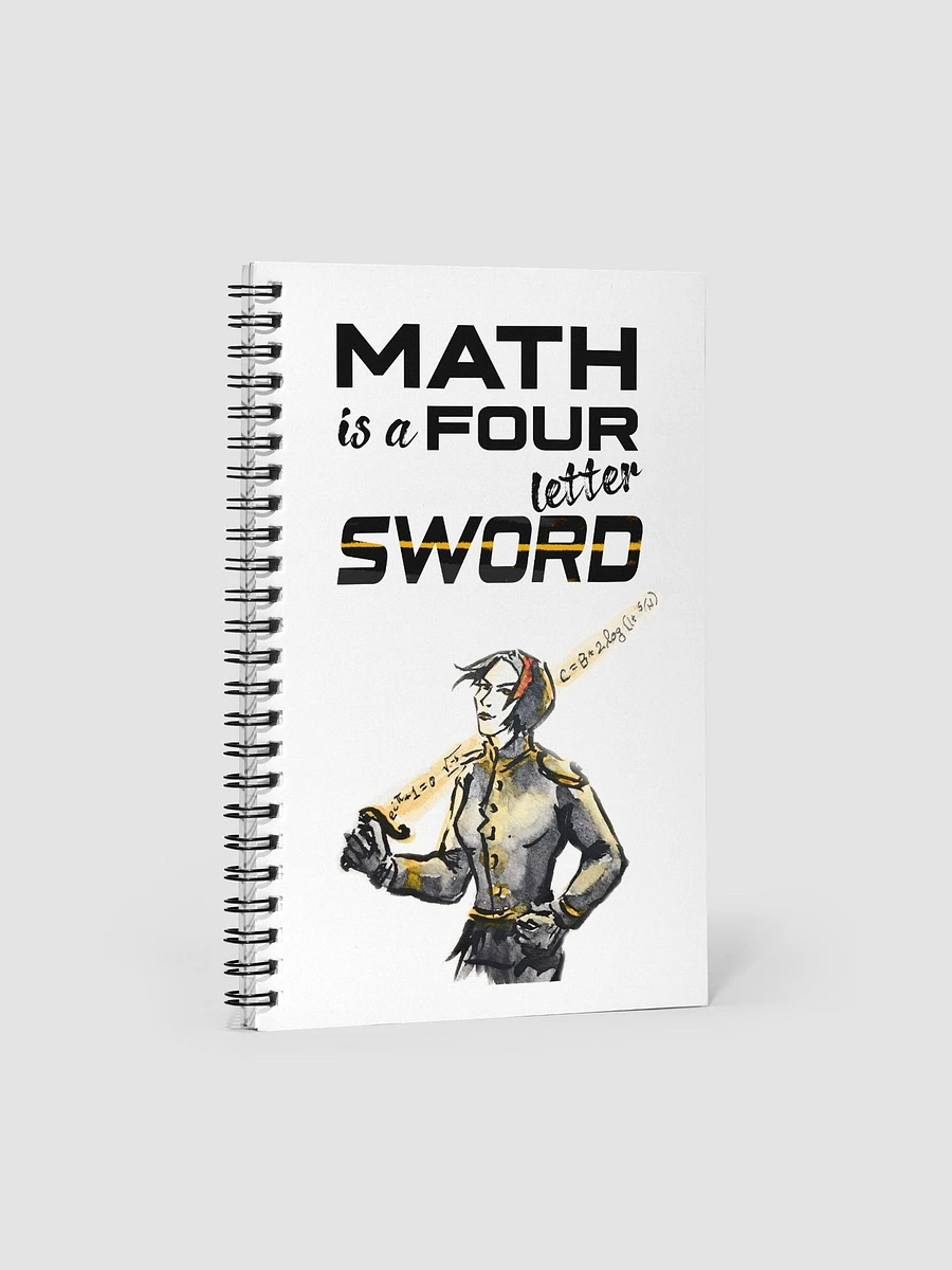 Cheris Math Is a Four Letter Sword notebook product image (1)