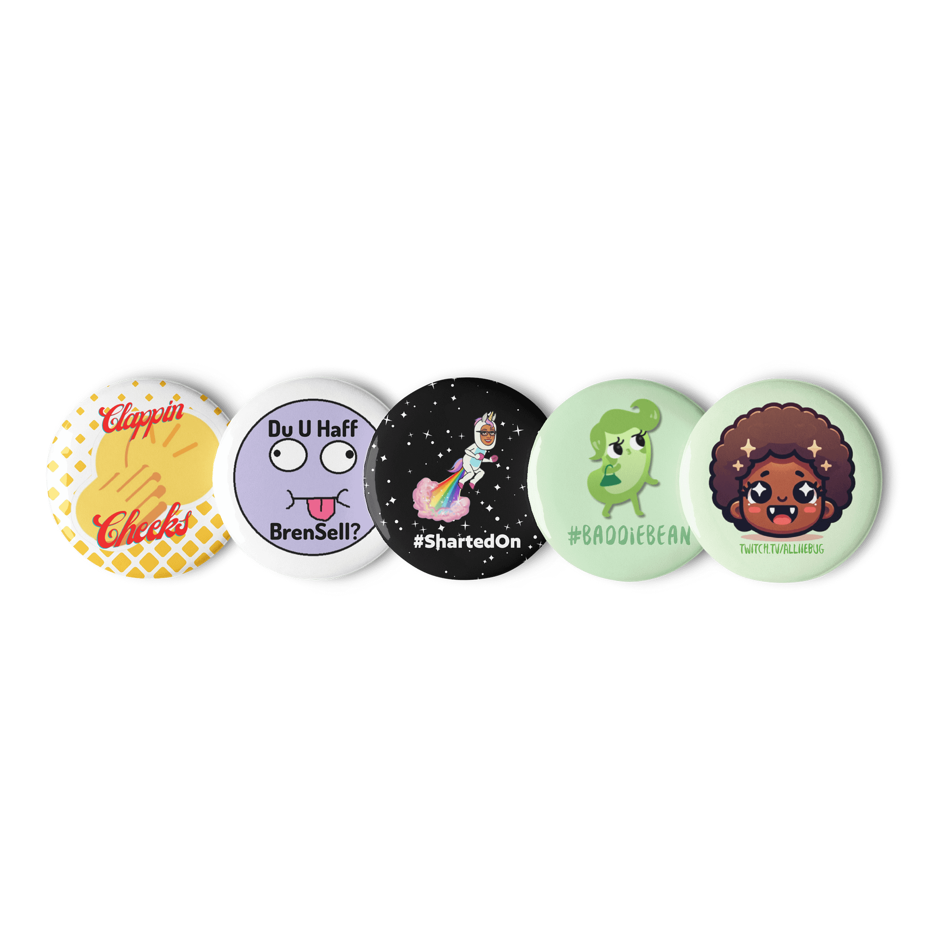 BugSquad Button 5 Pack product image (1)