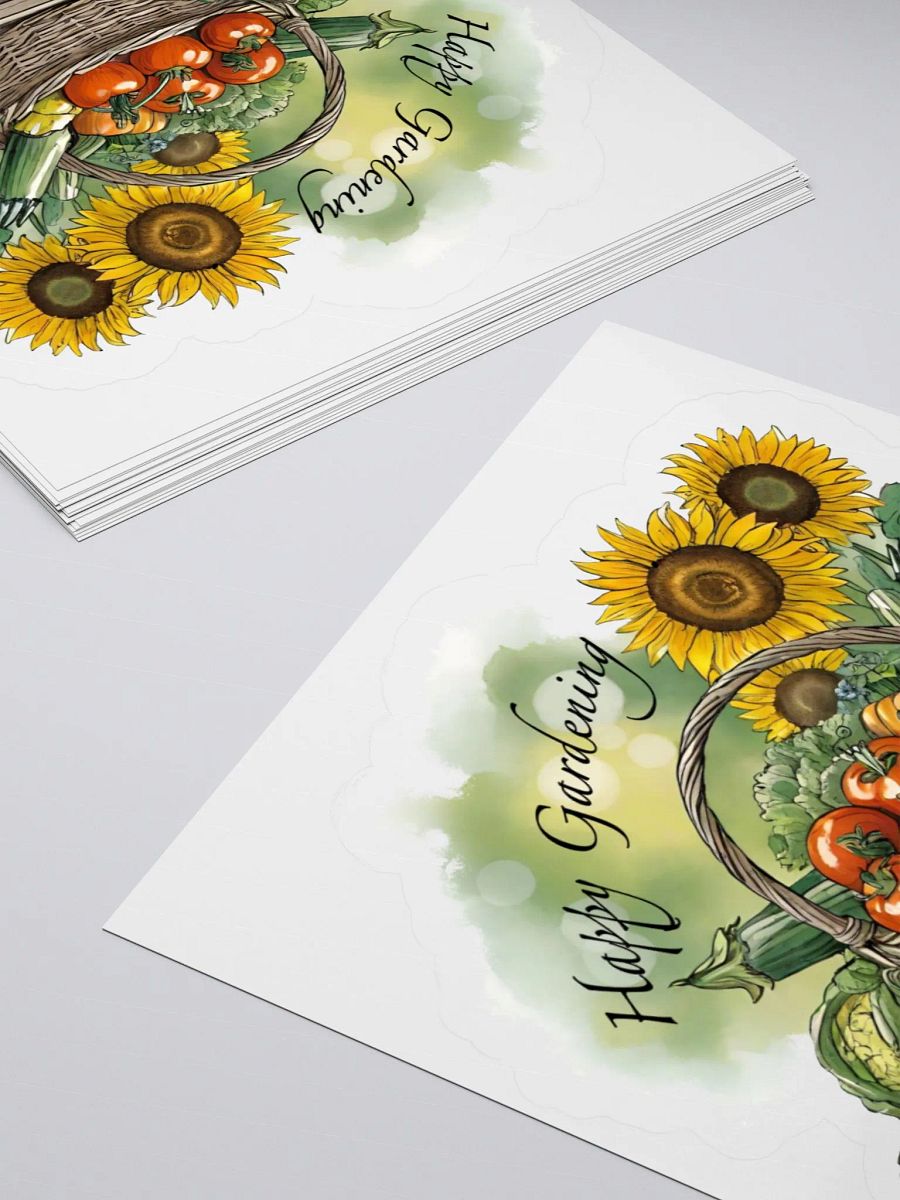 Happy Gardening - Sticker product image (4)