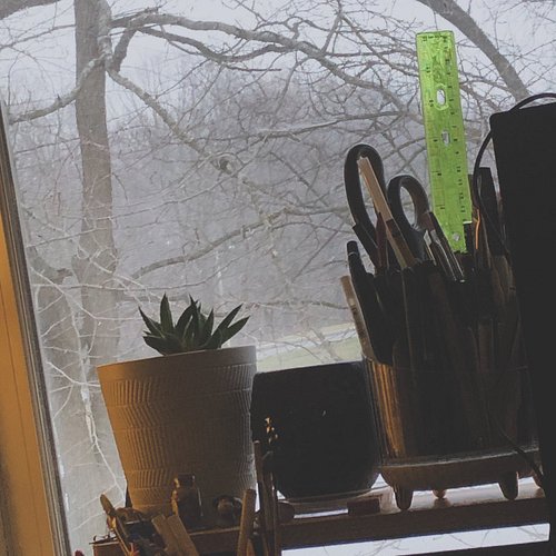 I swear there’s snow in this picture. 😅 It always brightens my day to see snow. I’ve always loved seeing snow. Makes me want ...