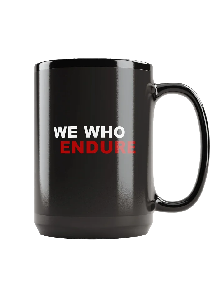 We Who Endure Logo Mug product image (1)