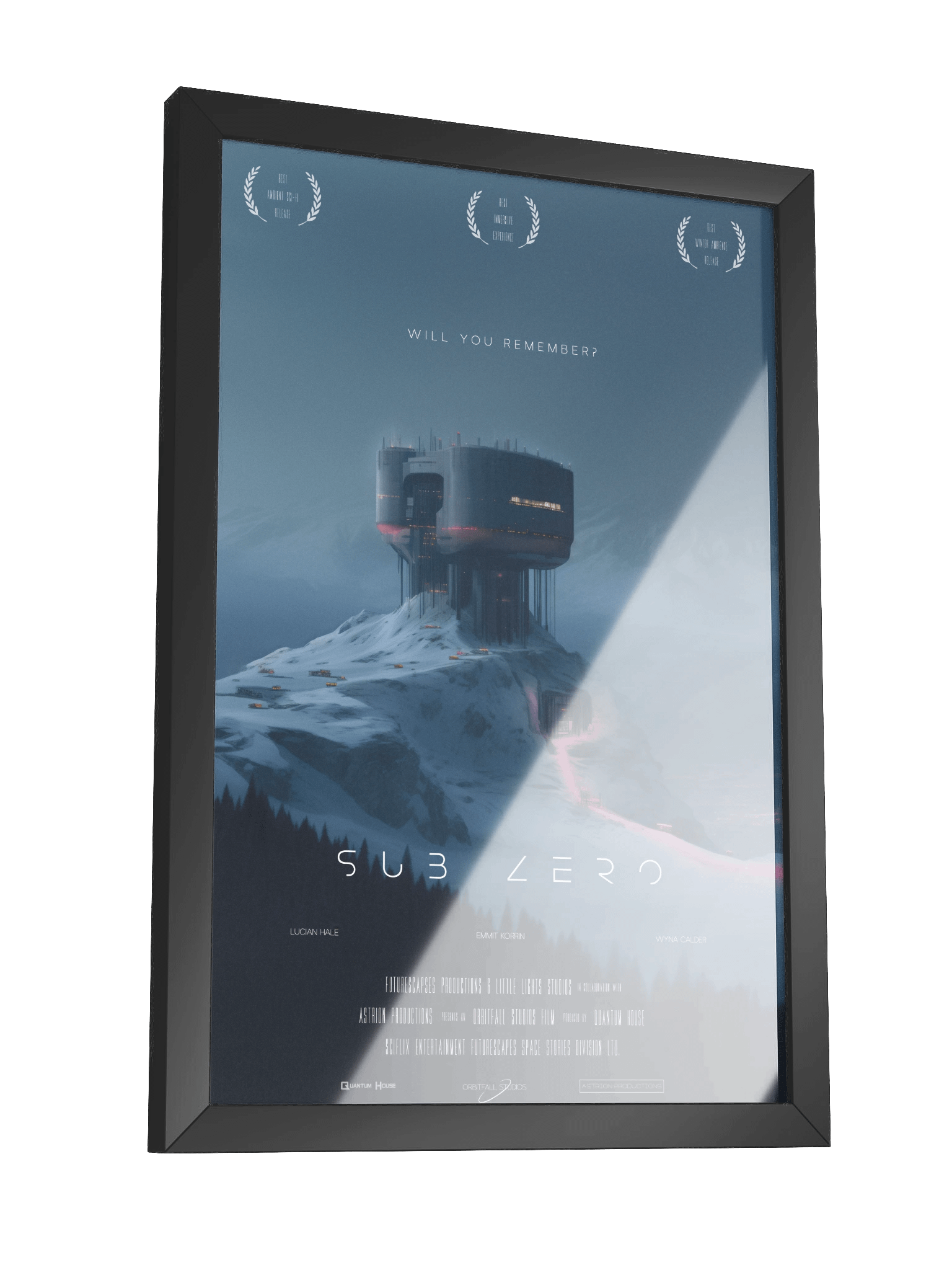 Sub Zero - Faux Movie Poster (Framed) product image (3)