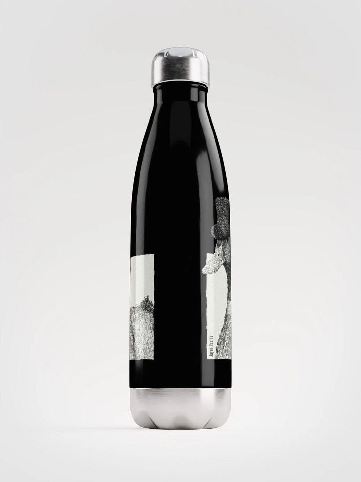 Feathered Gentleman Stainless Steel Water Bottle product image (2)