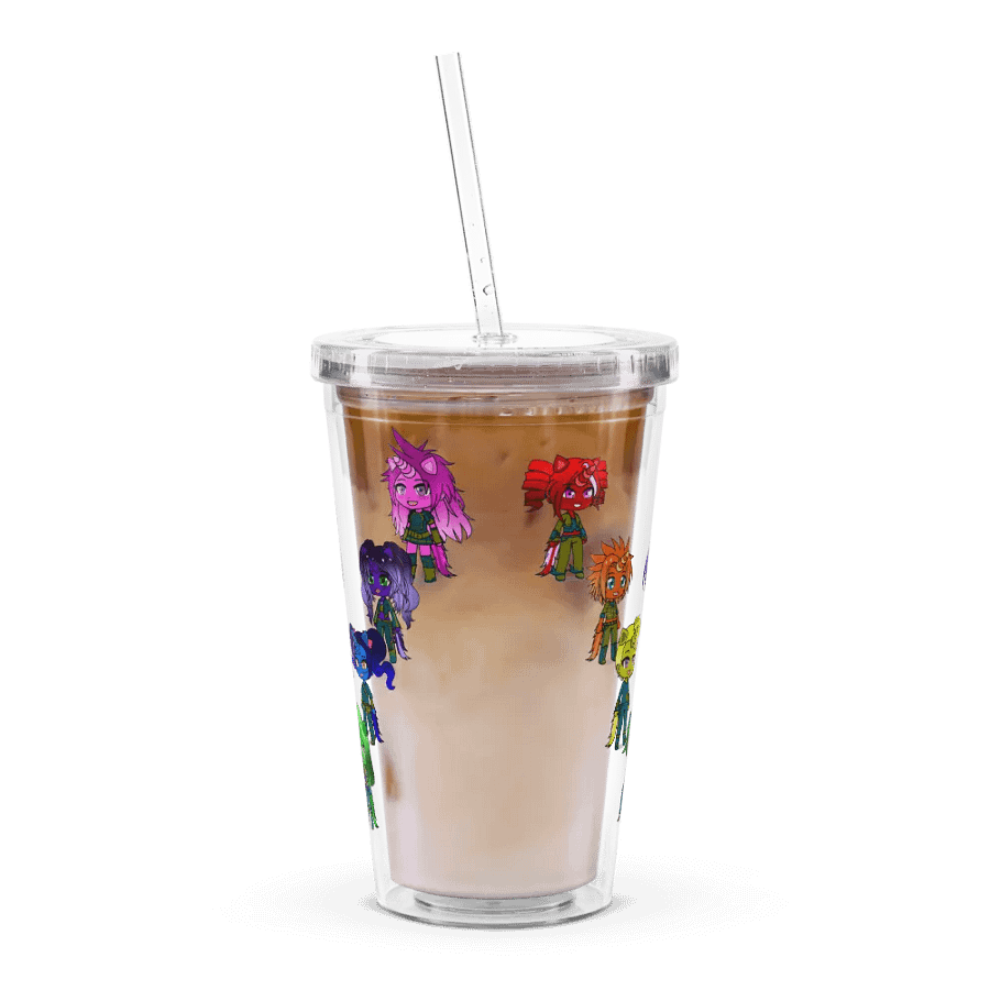 The Shadow Unicorns Plastic Tumbler 16oz product image (8)