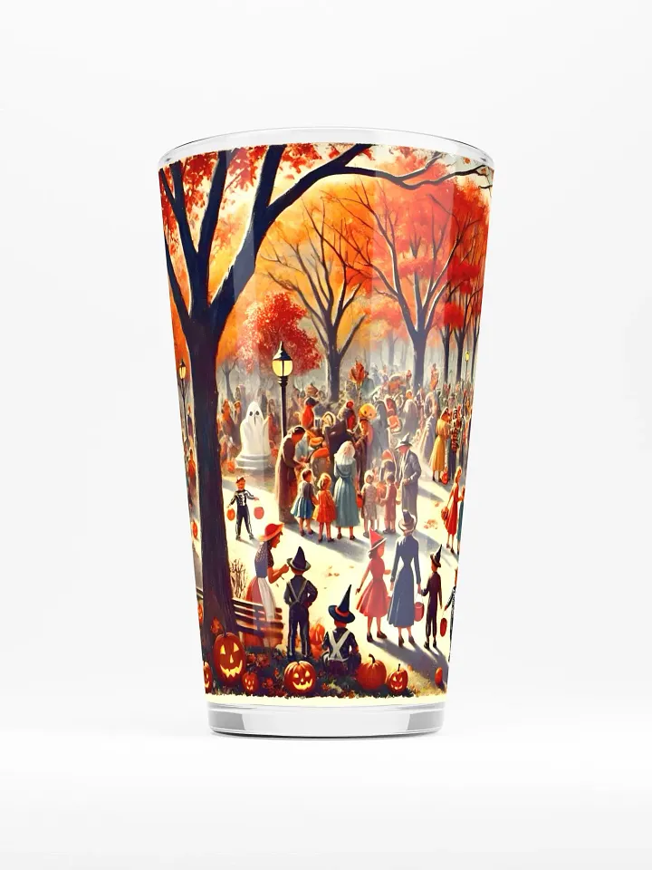 Vintage Halloween in the Park Pint Glass product image (2)