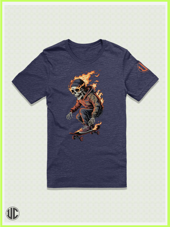Flame Drop – Skate Till You Burn T-Shirt product image (1)