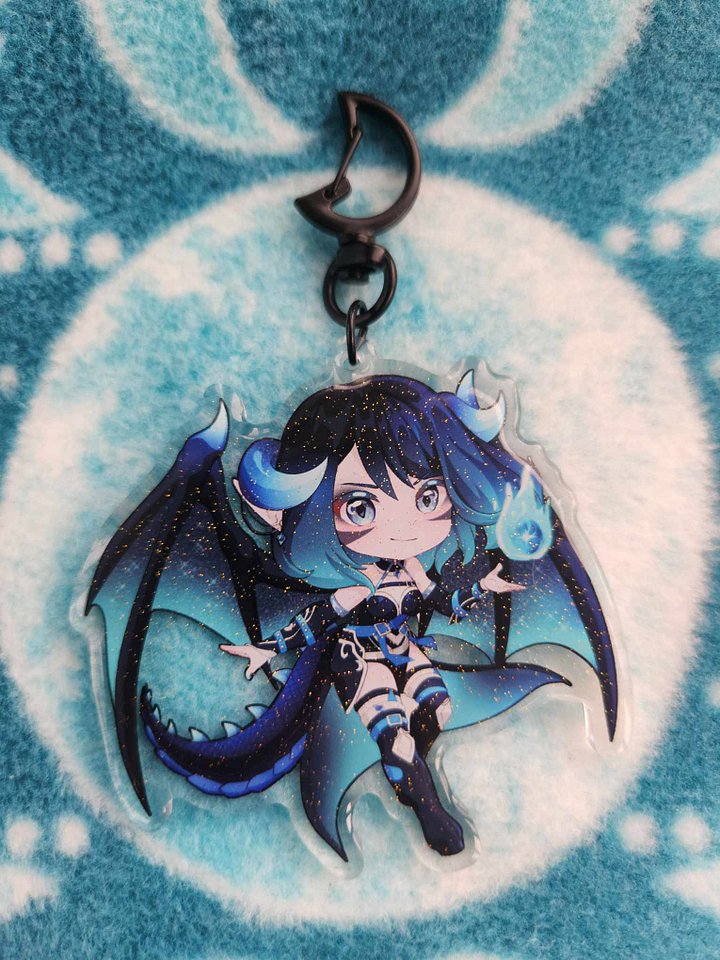Moonvale Dragon Keychain product image (1)