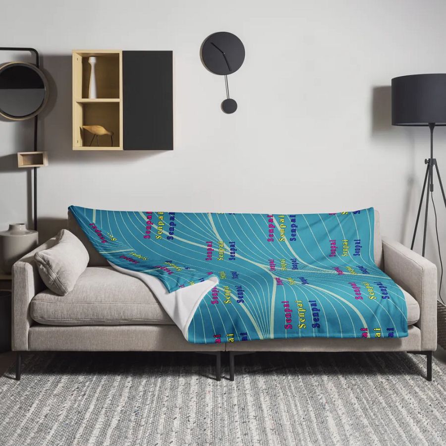 Senpai Throw Blanket product image (11)
