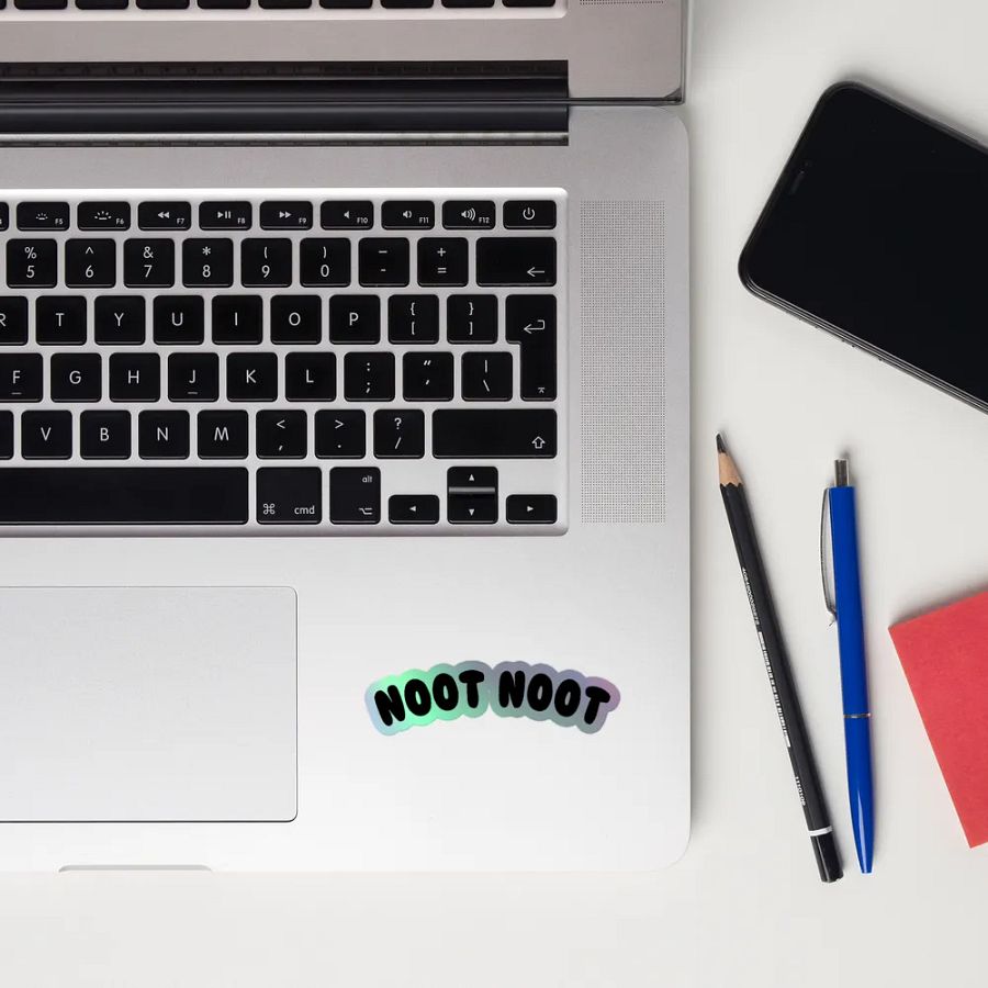 Noot-Noot holographic sticker product image (10)