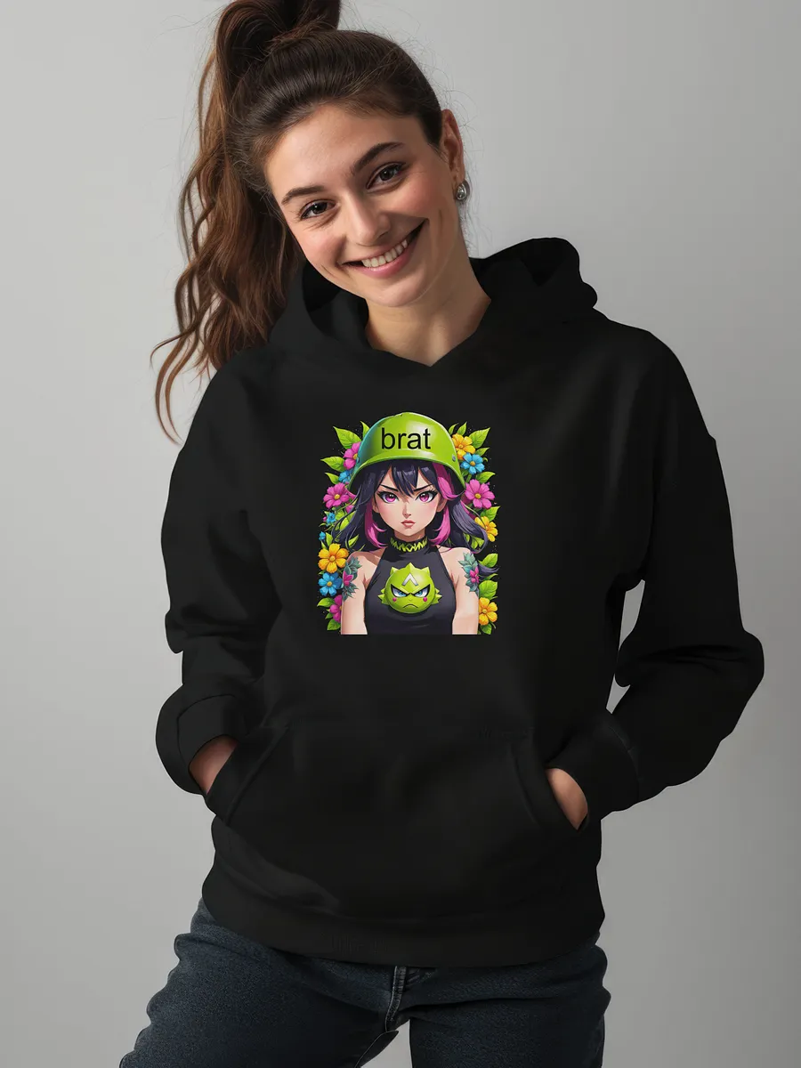 Brat Army Girl - Gildan Classic Hoodie - Gildan 18500 product image (8)
