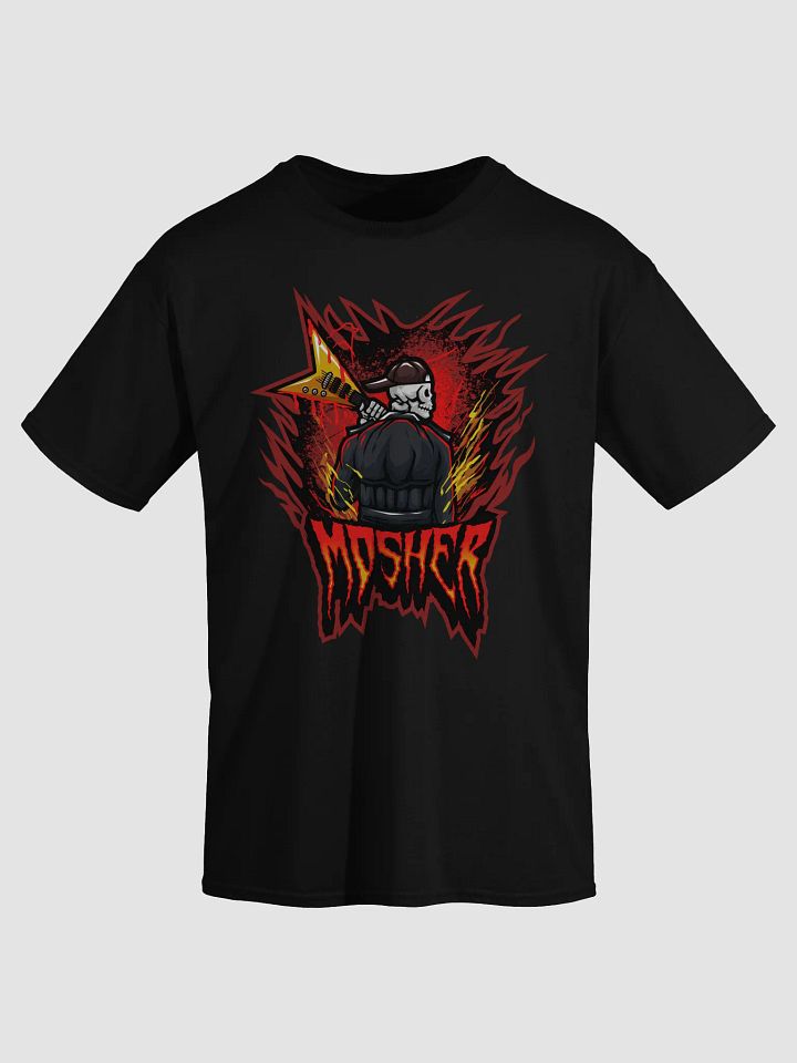 MOSHER GUITAR LOGO T-SHIRT product image (1)