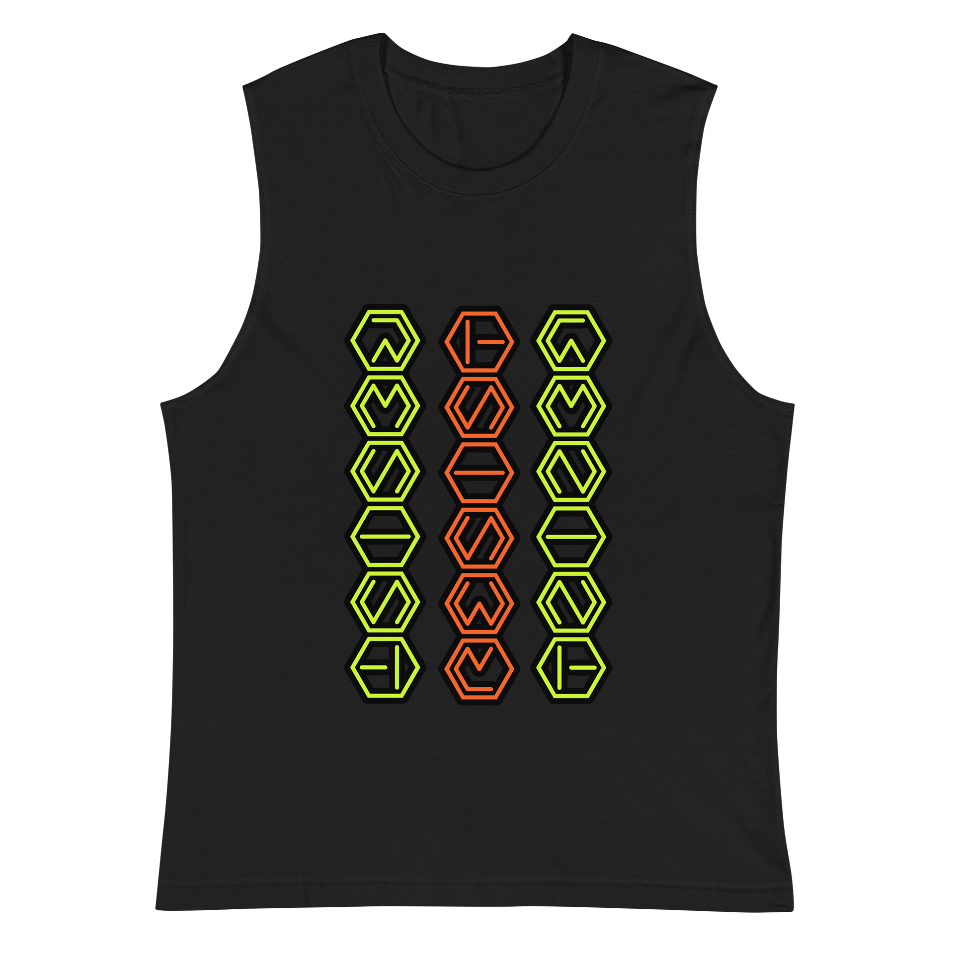 HexaLines Muscle Tank product image (3)