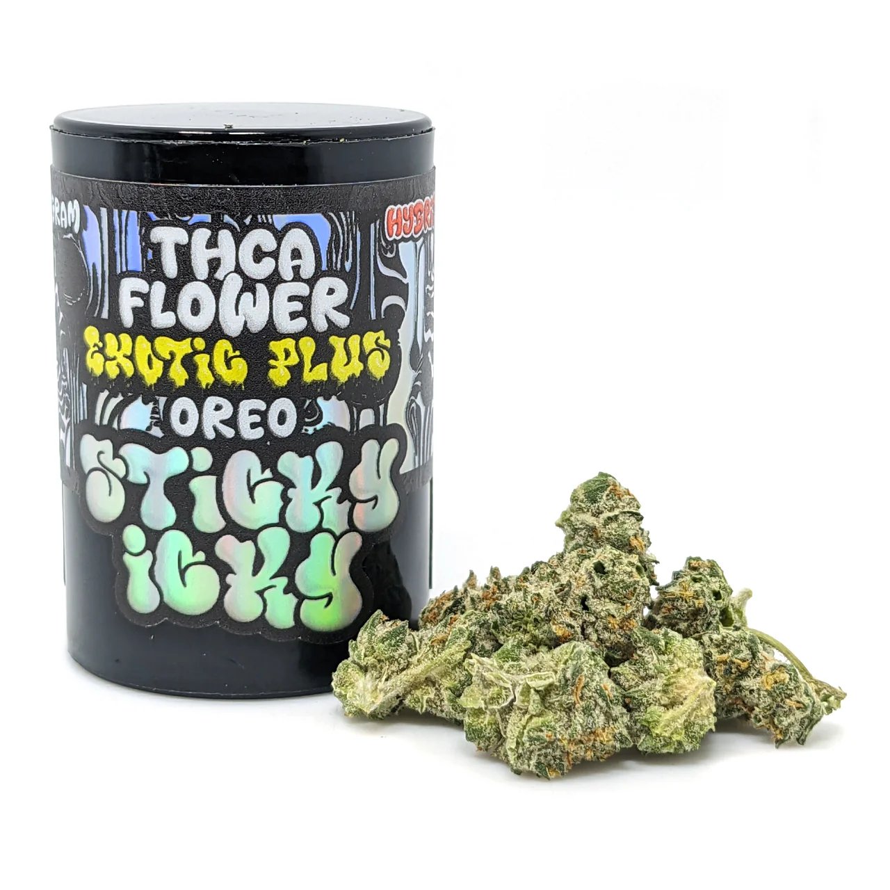 Sticky Icky - THCA Flower 1g - Jar of 20 product image (12)