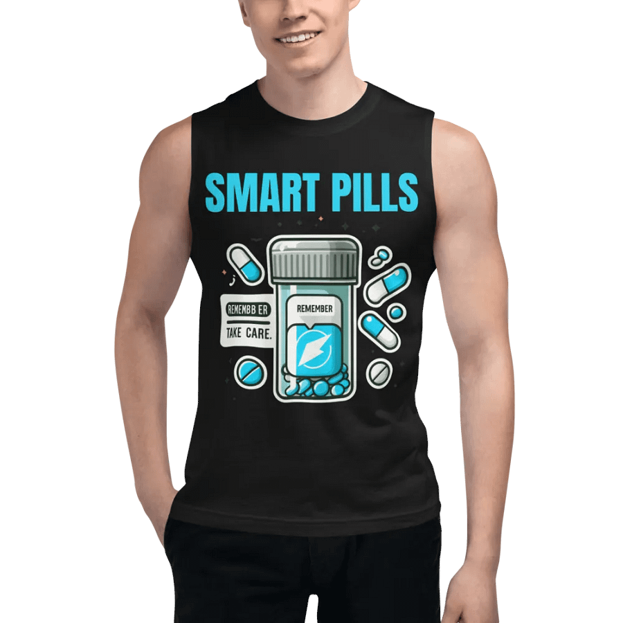 REMEMBBER Smart Pills Cartoon Art Print product image (6)