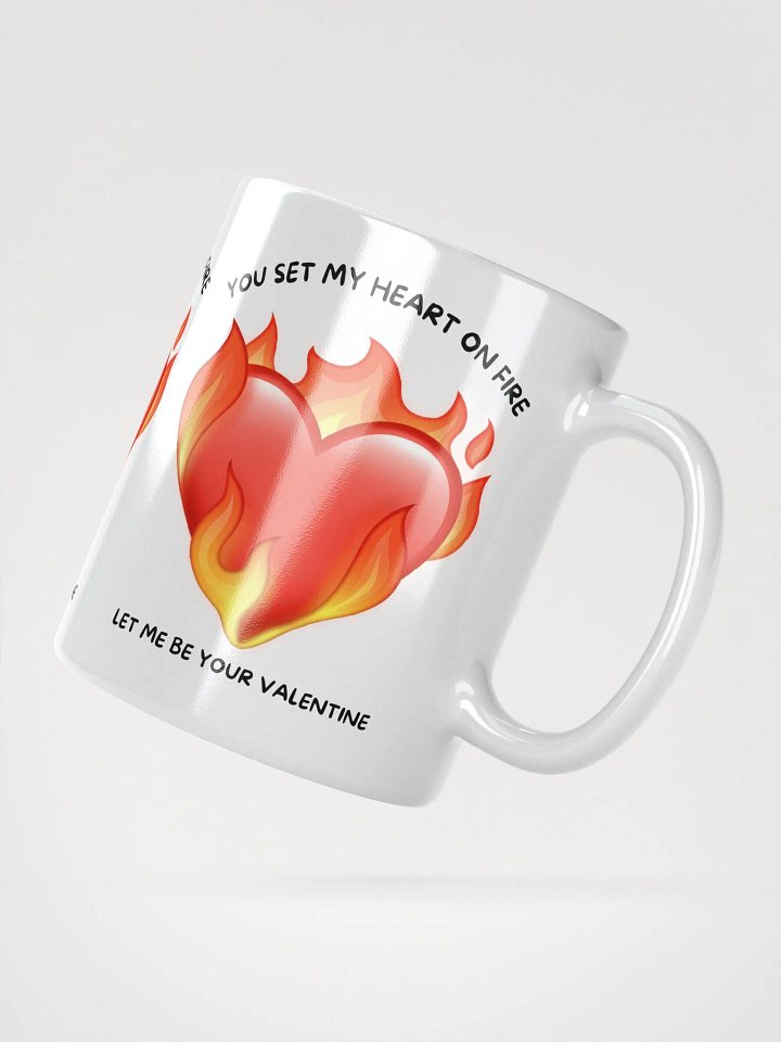 Mug HEART ON FIRE product image (2)
