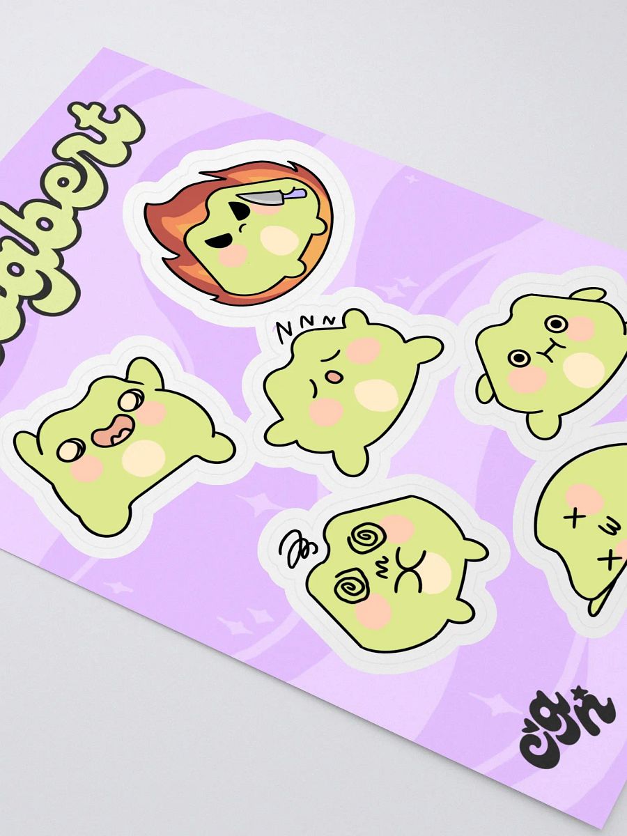 Frogbert Sticker Sheet product image (2)