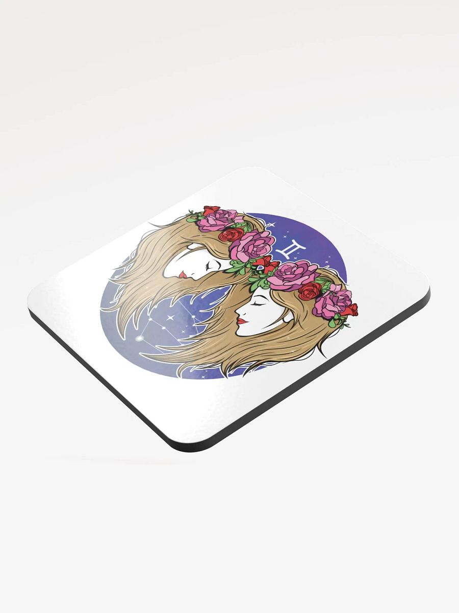Gemini Floral Faces Coasters Set product image (3)