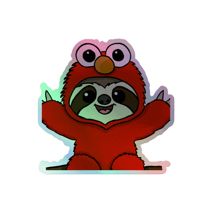 Holographic Sticker Sheet - Elmo product image (2)