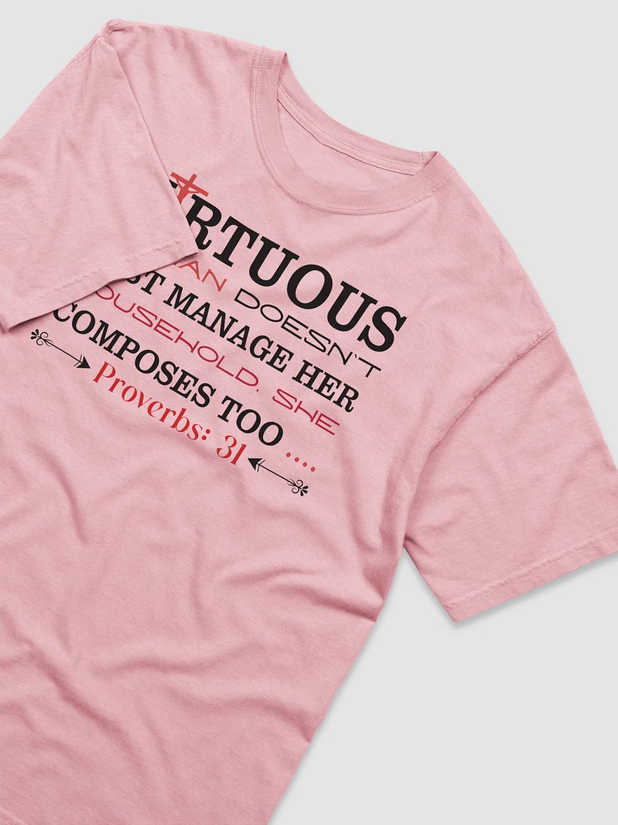 Virtuous Woman Inspirational Comfort Colors T-shirt product image (4)