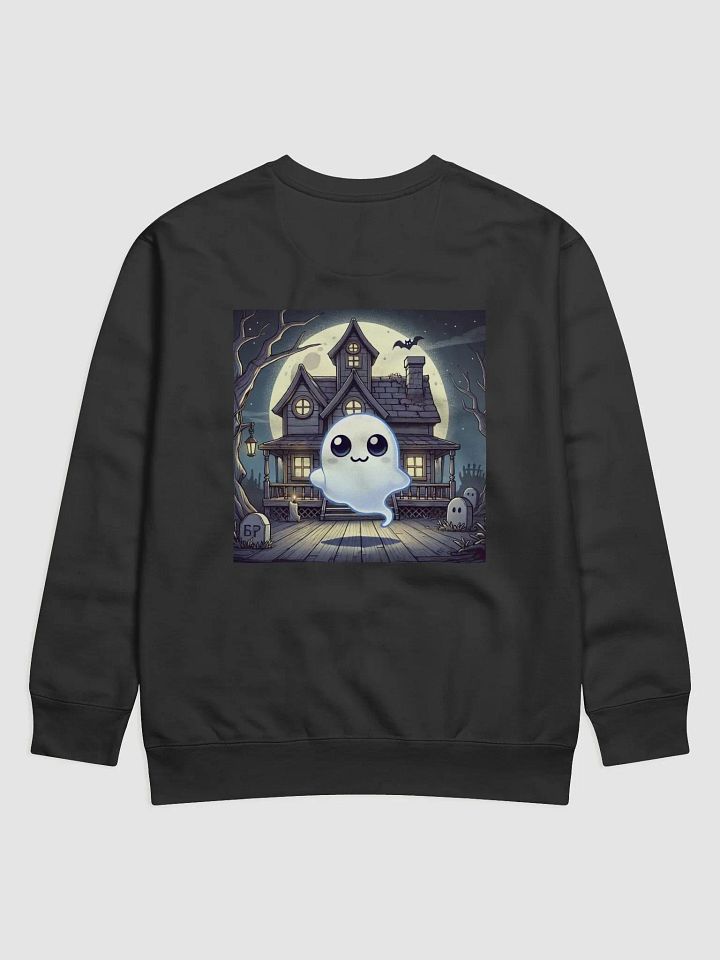 Chibi Ghost Long Sleeve Shirt – Whimsical Haunting product image (2)