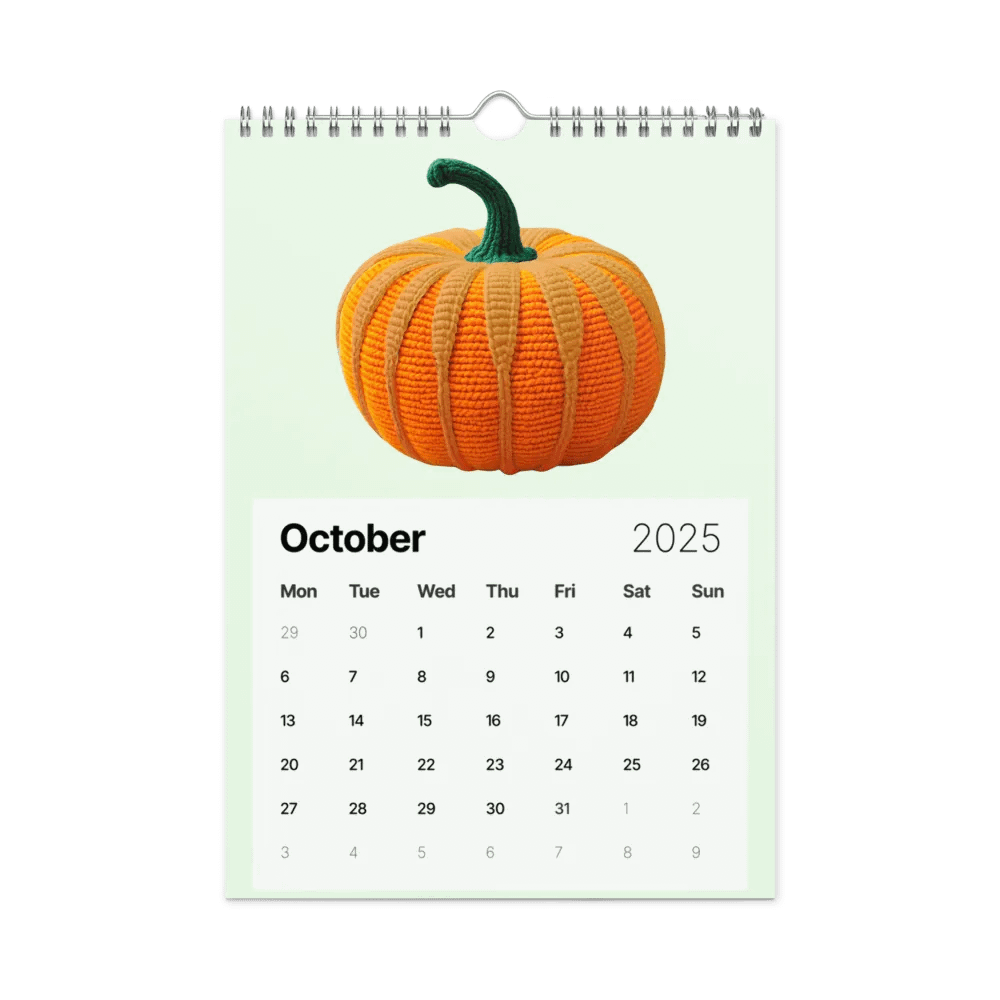CozyAvocado's Healthy 2025 Calendar Veggie Edition product image (10)
