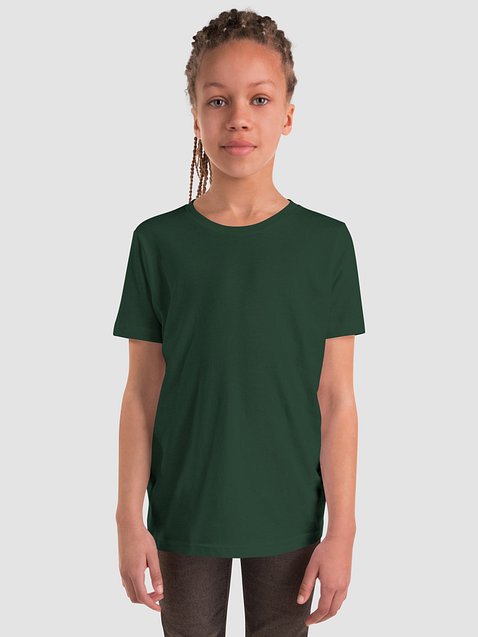Photo showing Bella+Canvas Youth Short Sleeve T-Shirt