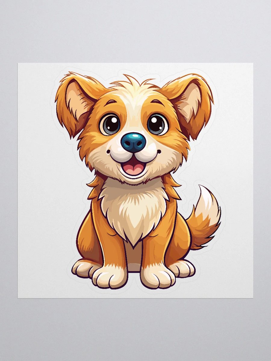 Cute Cartoon Dog 2 , Sticker product image (1)