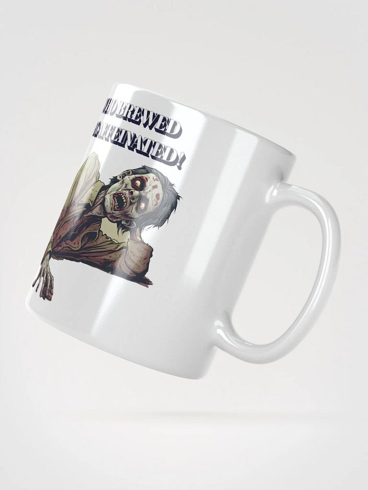 Who Brewed Decaffeinated! Funny White Mug product image (4)
