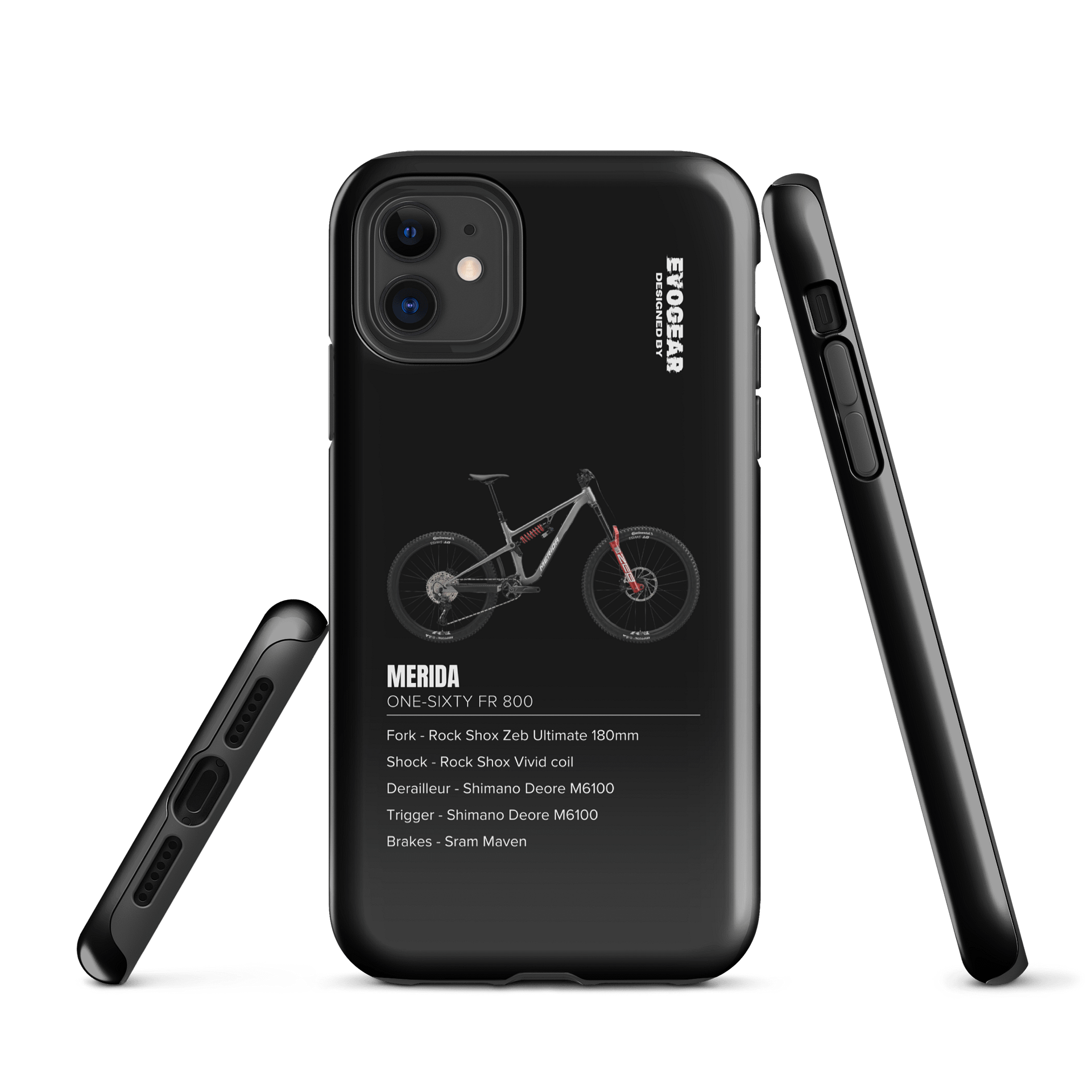 Black Merida One-Sixty FR 800 iPhone Case product image (1)