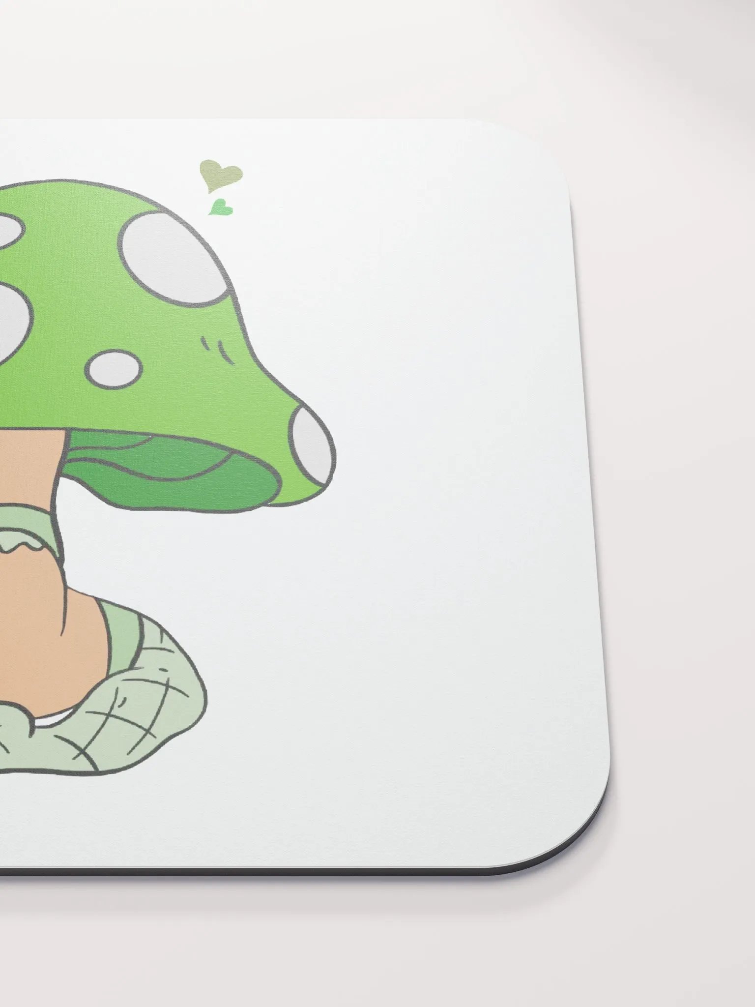 Mushroom baddie Desk Mat - Green product image (5)