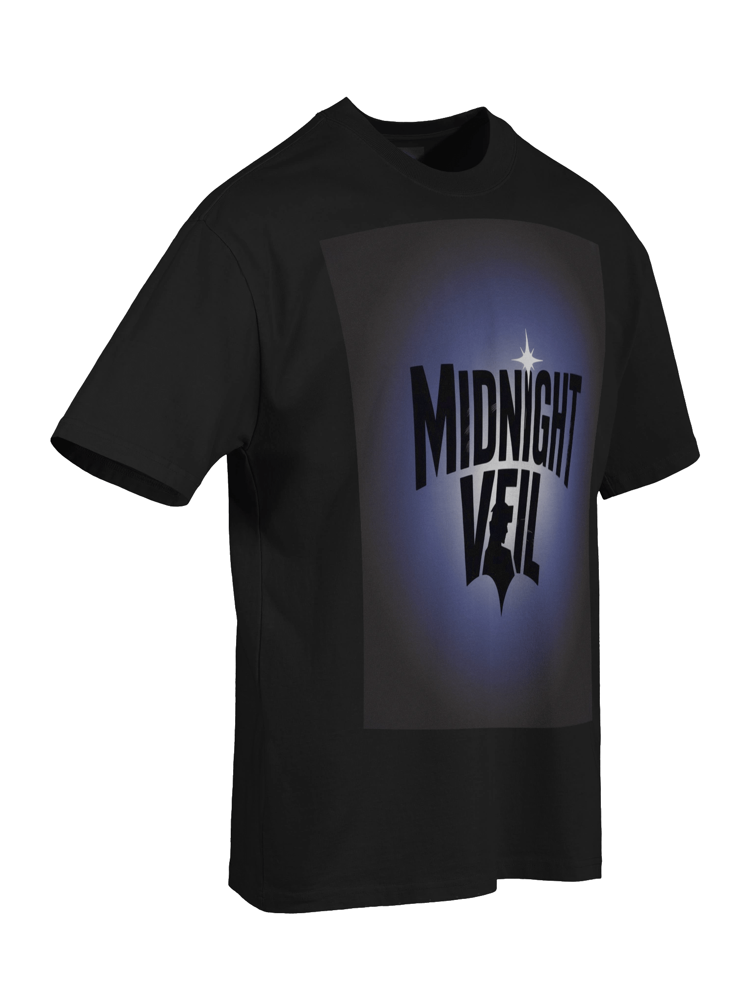 Midnight Veil Designs Logo Oversized Faded T-Shirt product image (8)