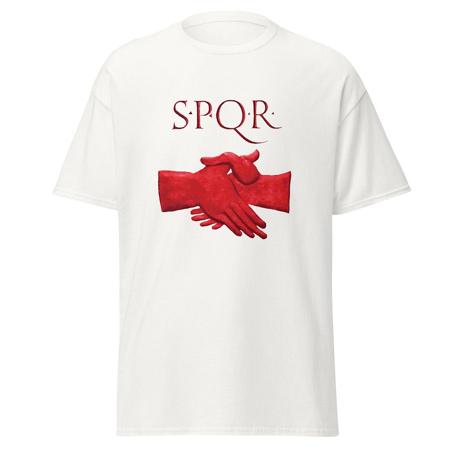 SPQR Handshake Authentic Roman Art from 1st to 3rd centuries AD, T-shirt product image (5)