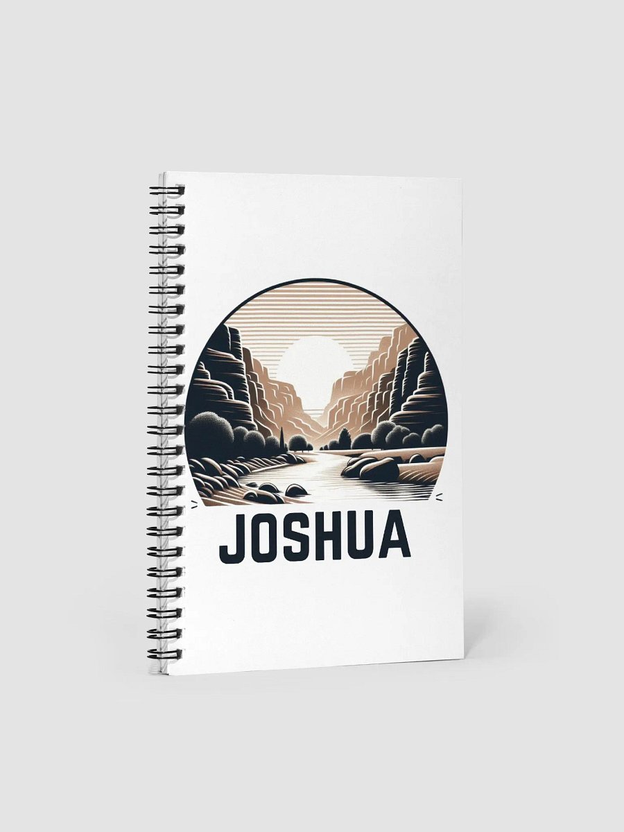 Scripture Couture: Joshua Spiral Notebook product image (3)