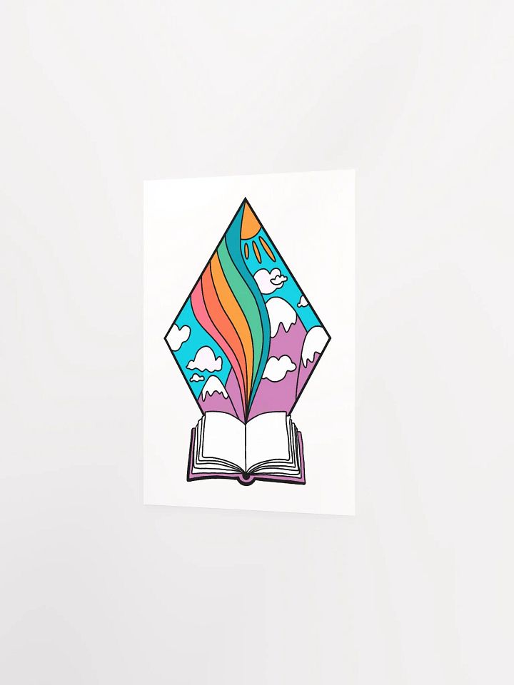 Books Open Your World Up Art Print product image (9)