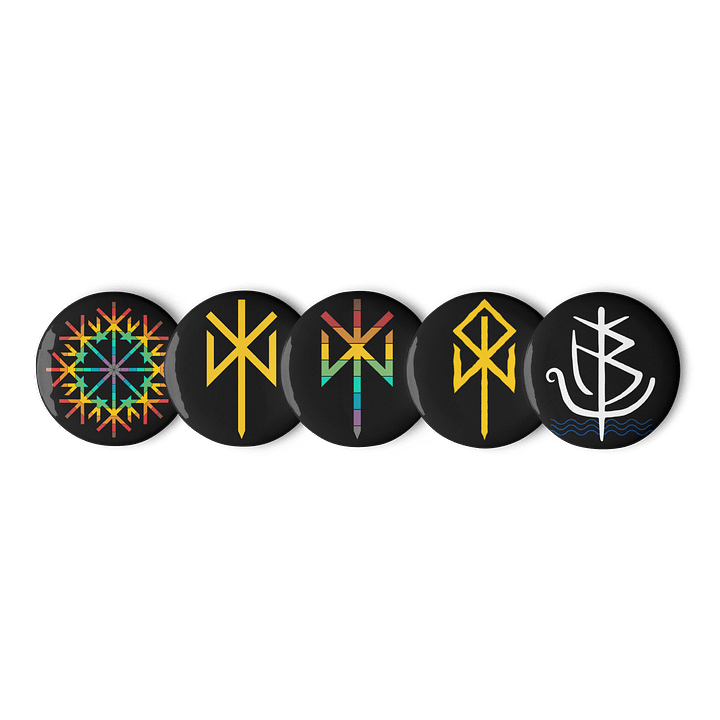 RUNES OF VANDERHEIM BADGE SET product image (1)