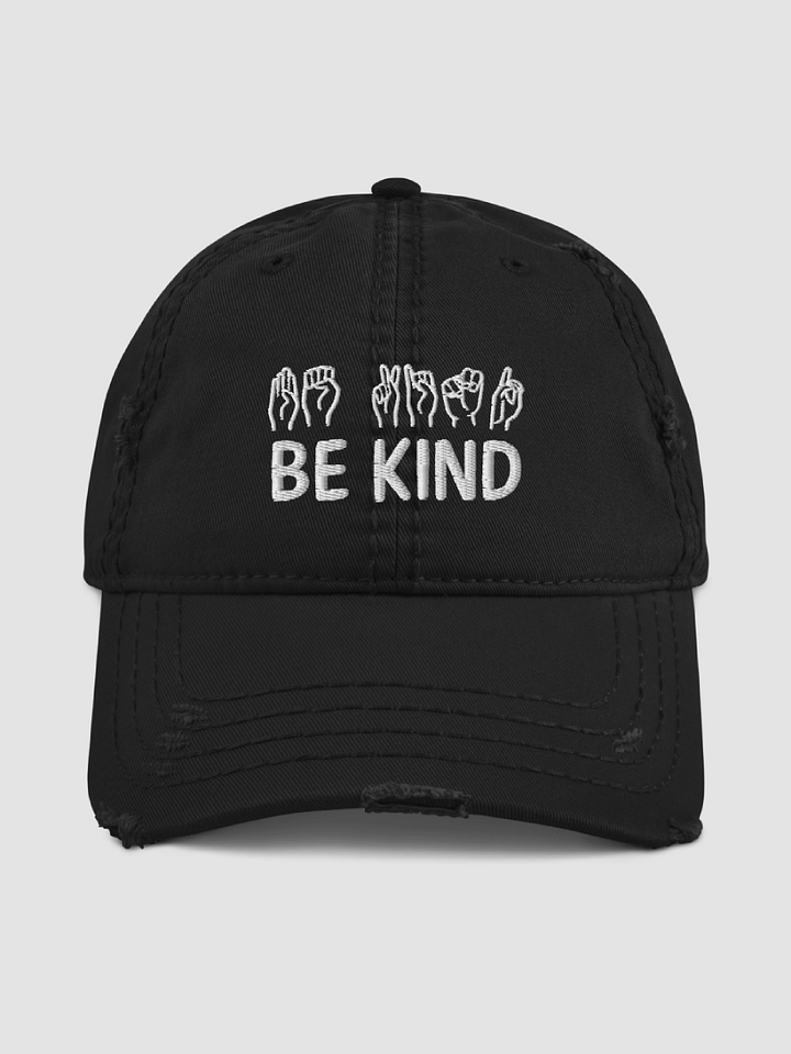 Be Kind Distressed Dad Hat product image (2)