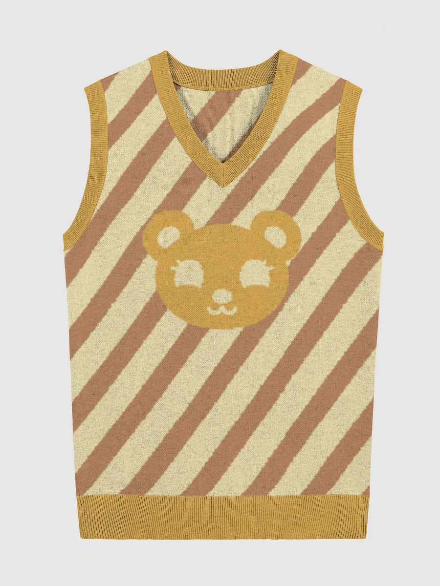 TeddyChan Stripe Vest - Yellow product image (3)
